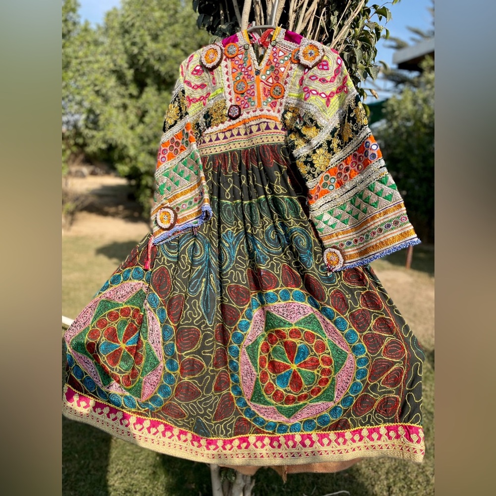 Afghani vintage dress